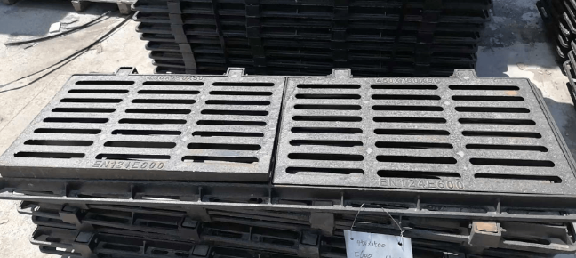 沿河球墨铸铁连体双篦展示